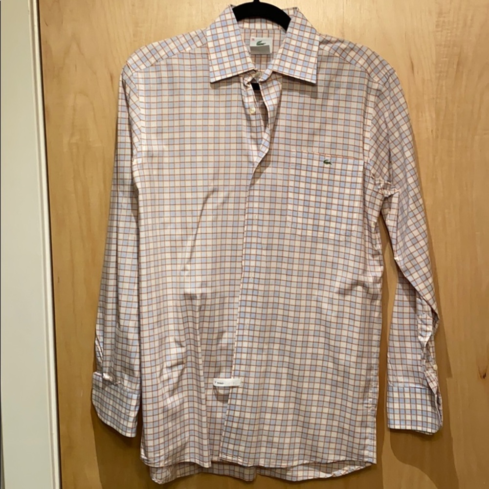 Stylish Lacoste button up dress shirt